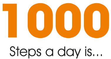 1000 Steps A Day